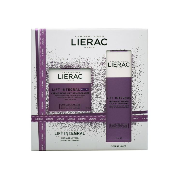 Lierac Lift Integral Nutri Lifting Anti-aging Rich Cream 50ml & Lift Integral Eye Lift Serum 15ml