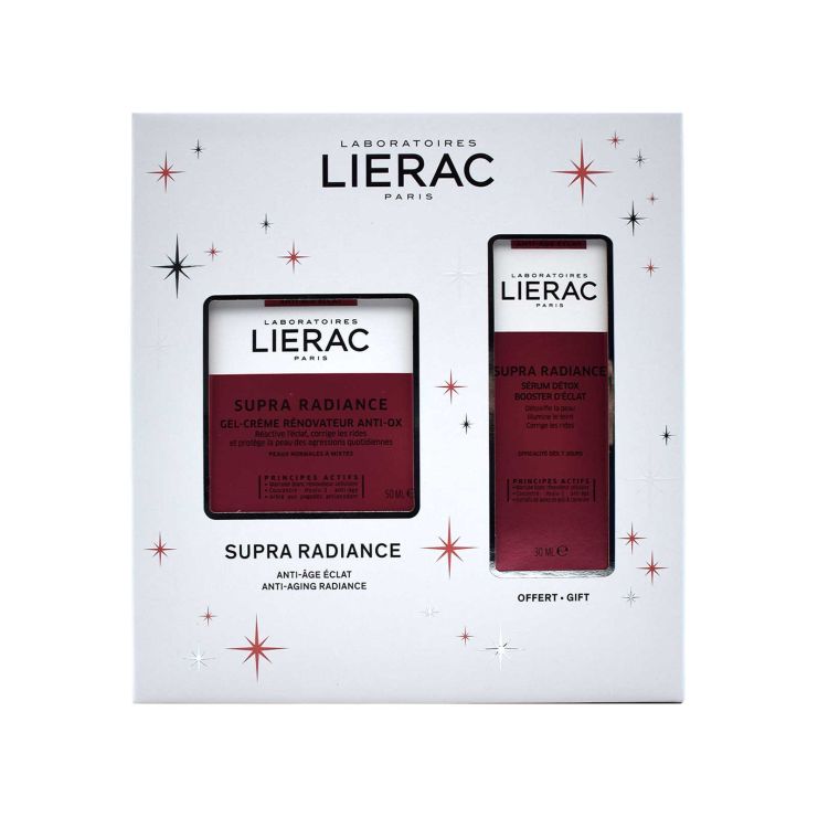 Lierac Supra Radiance Set με Gel-Cream Pot 50ml &  Detox Serum 30ml