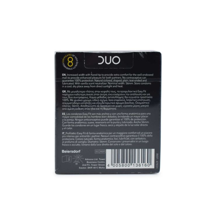 Duo Easy Fit 3 προφυλακτικά 