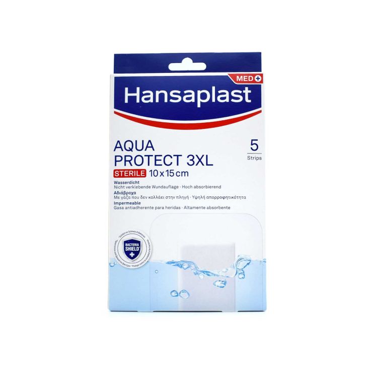 Hansaplast Strips 48703 Aqua-Protect 3XL 10x15cm 5τμχ