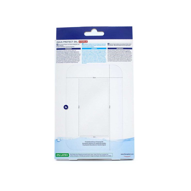 Hansaplast Strips 48703 Aqua-Protect 3XL 10x15cm 5τμχ
