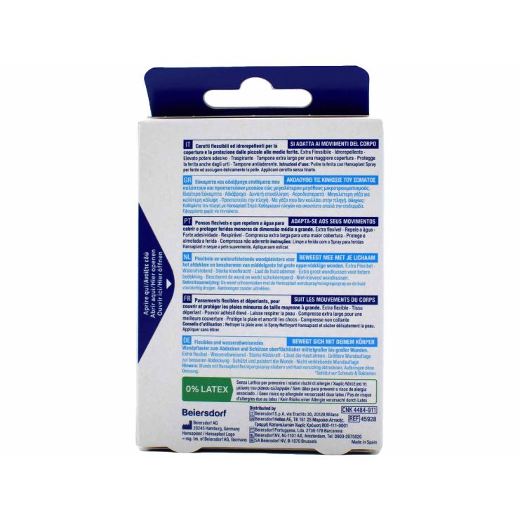 Hansaplast Flexible XL Elastic 10 επιθέματα 