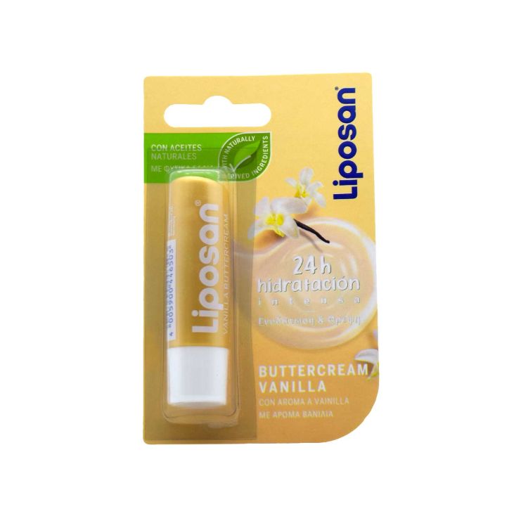 Liposan Buttercream Vanilla Caring Lip Balm  5.5ml