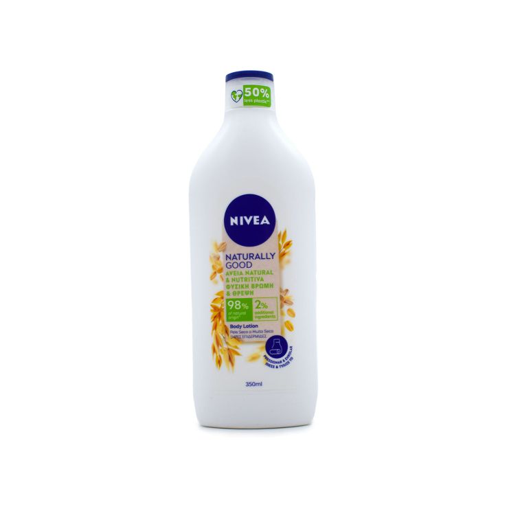 Nivea Naturally Good Natural Oat & Nourishment Ενυδατική Λοσιόν Σώματος 350ml