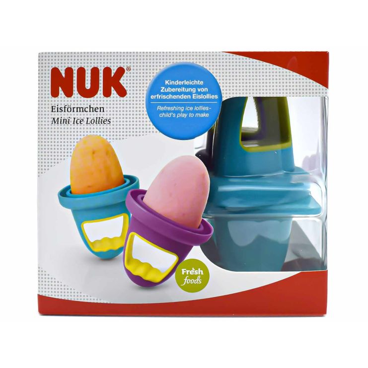 Nuk Mini Ice Lollies Φορμάκια Παγωτού 4 τμχ