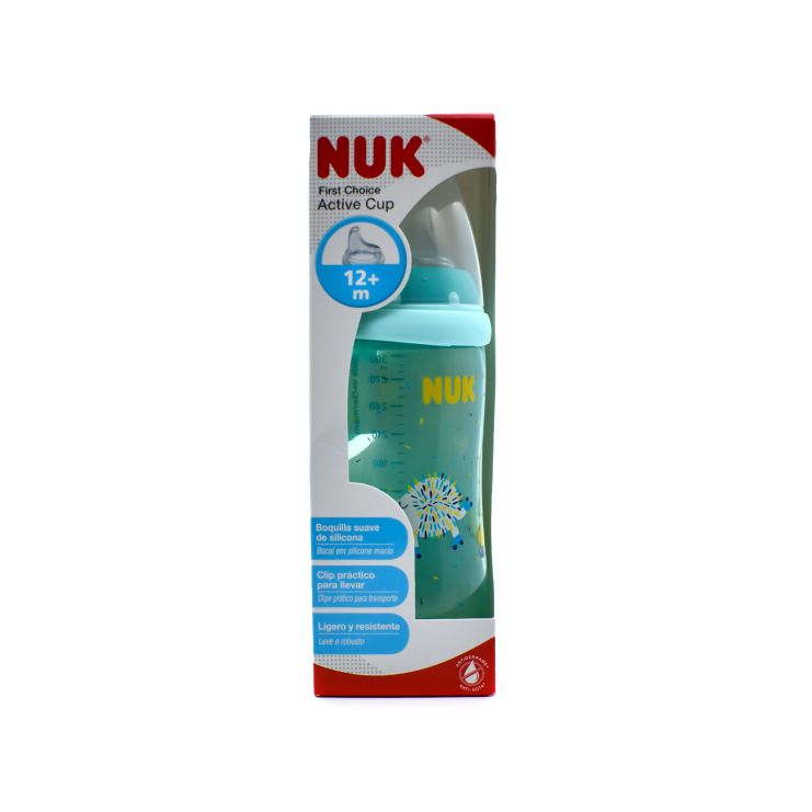 Nuk First Choice Μπιμπερό Εκπαίδευσης Green από 12 μηνών 300ml