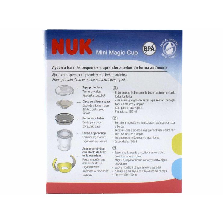 Nuk Mini Magic Cup Κύπελλο από 6 μηνών 160ml