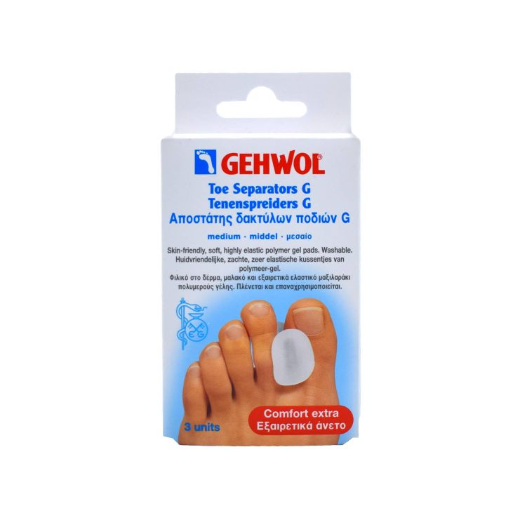 Gehwol Toe Separator G Αποστάτης Δακτύλων Medium 3 τμχ