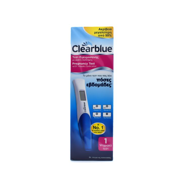Clearblue Ψηφιακό Τεστ Εγκυμοσύνης με Δείκτη Σύλληψης 1 τμχ