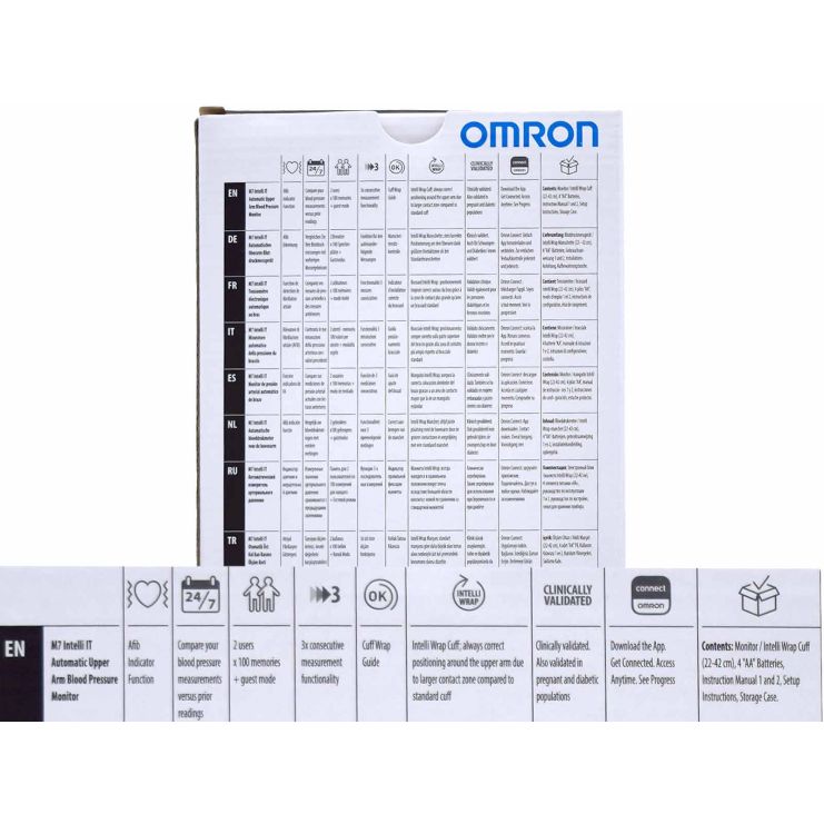 Omron M7 Intelli IT Ψηφιακό Πιεσόμετρο HEM-7361T-EBK 1 τμχ