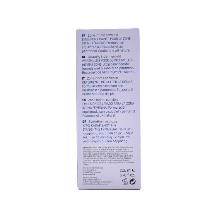 Eubos Intimate Woman Washing Emulsion 200ml