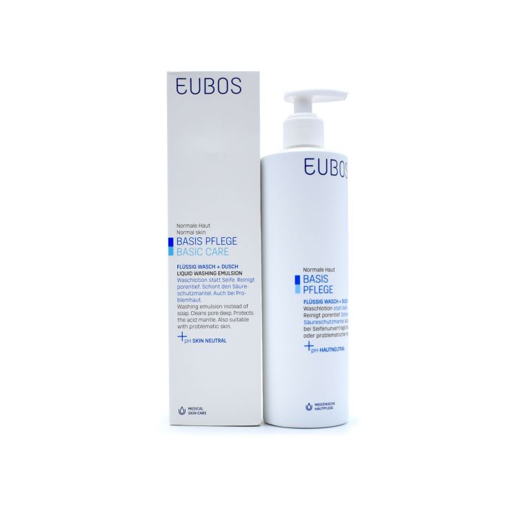 Eubos Blue Liquid Washing Emulsion 400ml