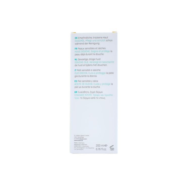 Eubos Sensitive Shower Oil F 200ml