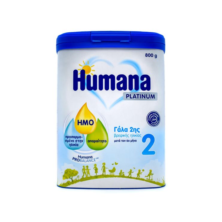 Humana Γάλα σε Σκόνη Platinum 2 6m+ 800gr
