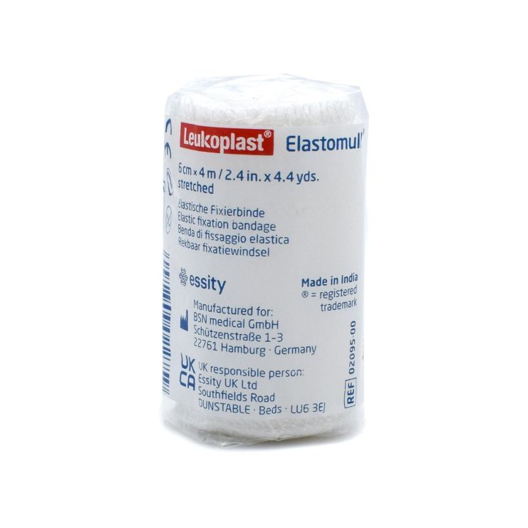 BSN Leukoplast Elastomull Ελαστικός Επίδεσμος Γάζας 6cm x 4m 