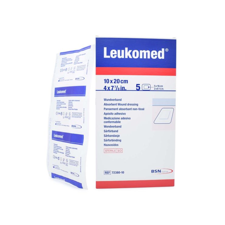 BSN Leukoplast Leukomed Απορροφητικός Επίδεσμος Πληγών 10cm x 20cm 5 τμχ