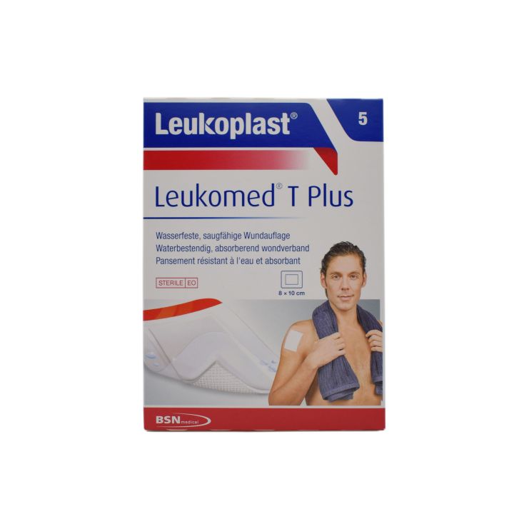 BSN Medical Leukomed T Plus 8cm x 10cm 5 Επιθέματα