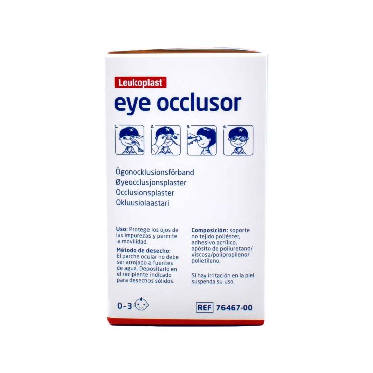 BSN Leukoplast Eye Occlusor Junior Επιθέματα Ματιών 4.7 x 6.7cm 30 τμχ REF 76467-00