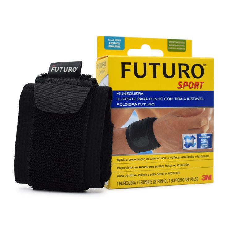 3M Futuro Sport Αθλητικό Περικάρπιο Μαύρο Ένα Μέγεθος 46378 1 τμχ