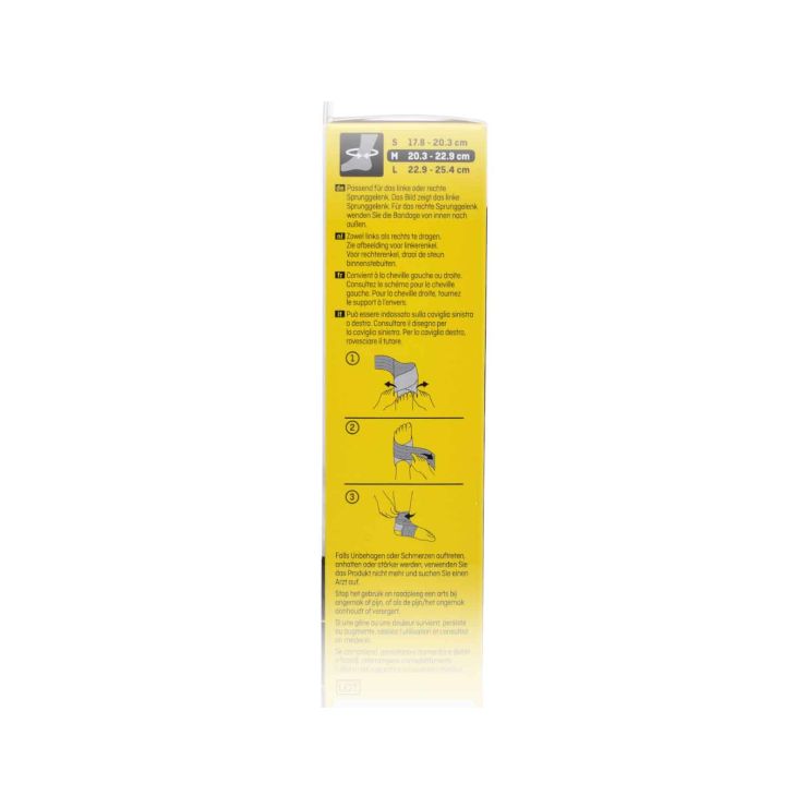 3M Futuro Elastic Ankle Bandage with Belt Medium 47875 1 unit
