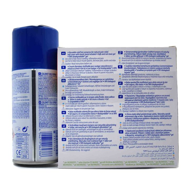 3M Nexcare ColdHot Comfort 11cm x 26cm  2in1 & Cold Spray 150ml