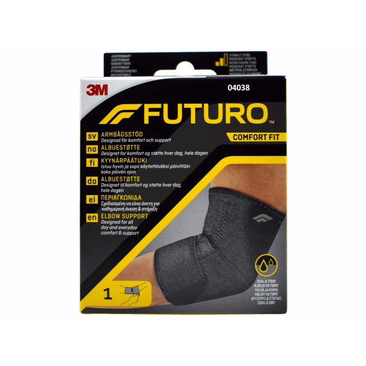3M Futuro Comfort Fit Ρυθμιζόμενη Περιαγκωνίδα απο 20.3cm έως 40.6cm 04038 1 τμχ