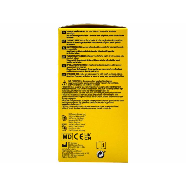 3M Futuro Comfort Fit Ρυθμιζόμενη Περιαγκωνίδα απο 20.3cm έως 40.6cm 04038 1 τμχ