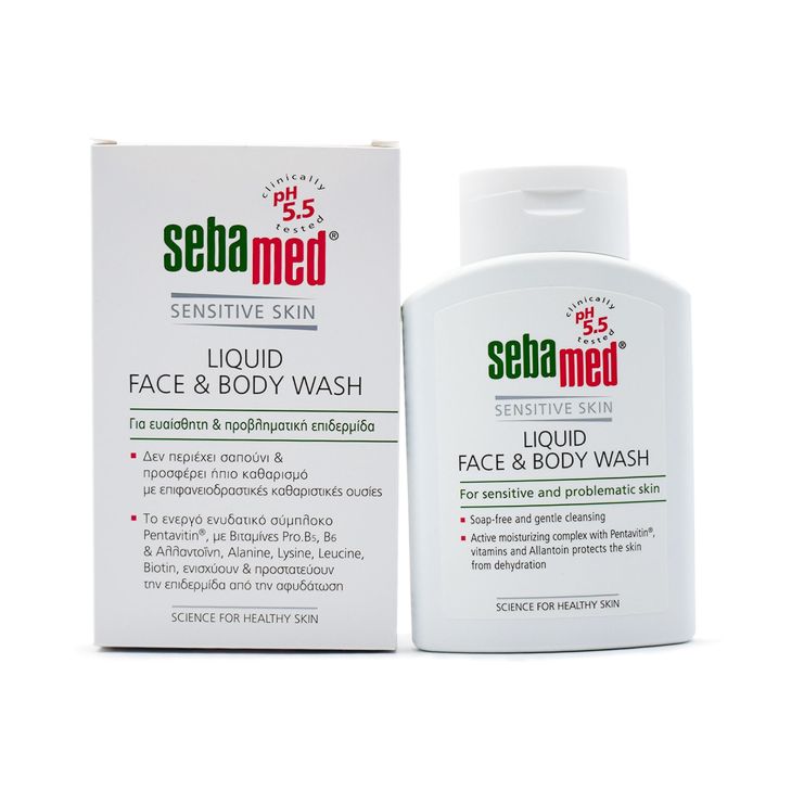 Sebamed Liquid Face & Body Wash 200ml