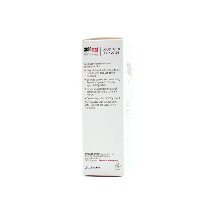 Sebamed Liquid Face & Body Wash 200ml