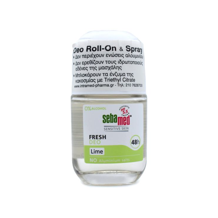 Sebamed 48H Fresh Αποσμητικό Lime Roll-On 50ml 
