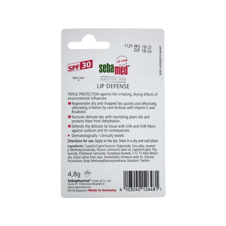 Sebamed Lip Defence Lipstick SPF30 4.8g