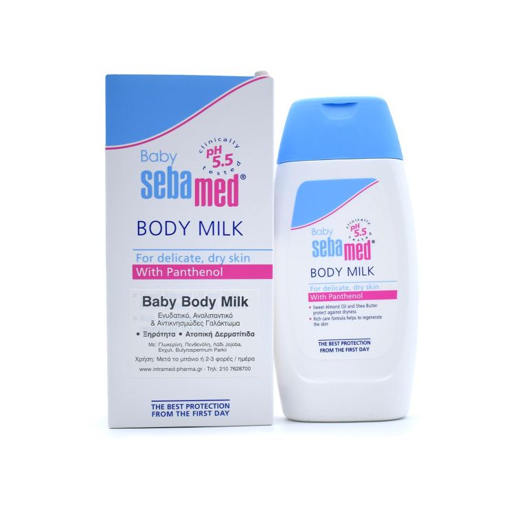 Sebamed Baby Γαλάκτωμα Σώματος με Πανθενόλη για Ευαίσθητο & Ξηρό Δέρμα 200ml