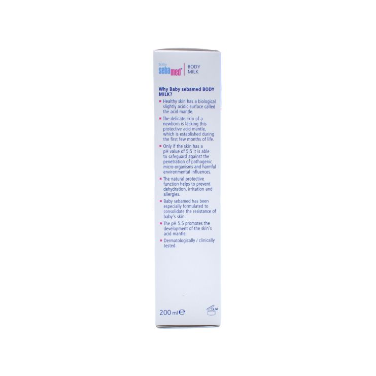 Sebamed Baby Γαλάκτωμα Σώματος με Πανθενόλη για Ευαίσθητο & Ξηρό Δέρμα 200ml