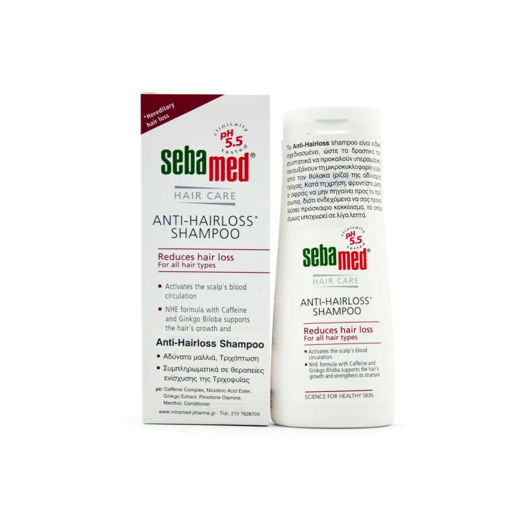 Sebamed Anti-Hairloss Σαμπουάν κατά της Τριχόπτωσης για Όλους τους Τύπους Μαλλιών 200ml