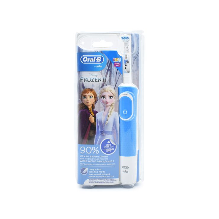 Oral-B Frozen II Kids 3+ Years Επαναφορτιζόμενη Ηλεκτρική Οδοντόβουρτσα