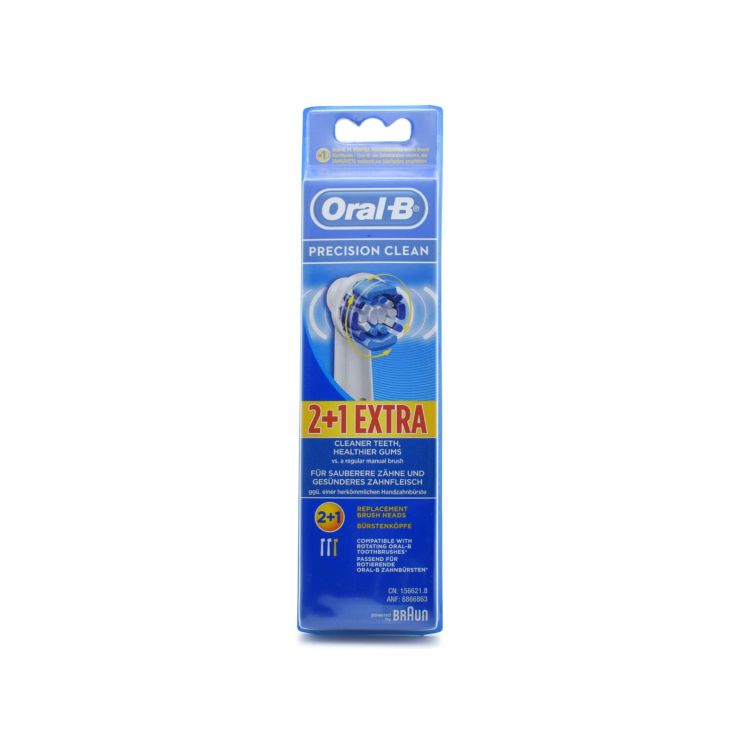 Oral-B Precision Clean 2+1 Ανταλλακτικές Κεφαλές