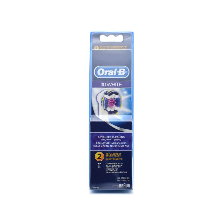 Oral-B 3D White 2 ανταλλακτικές κεφαλές