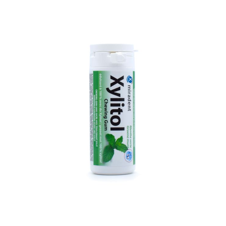 Miradent Xylitol Τσίχλες με Ξυλιτόλη Δυόσμος 30 τμχ