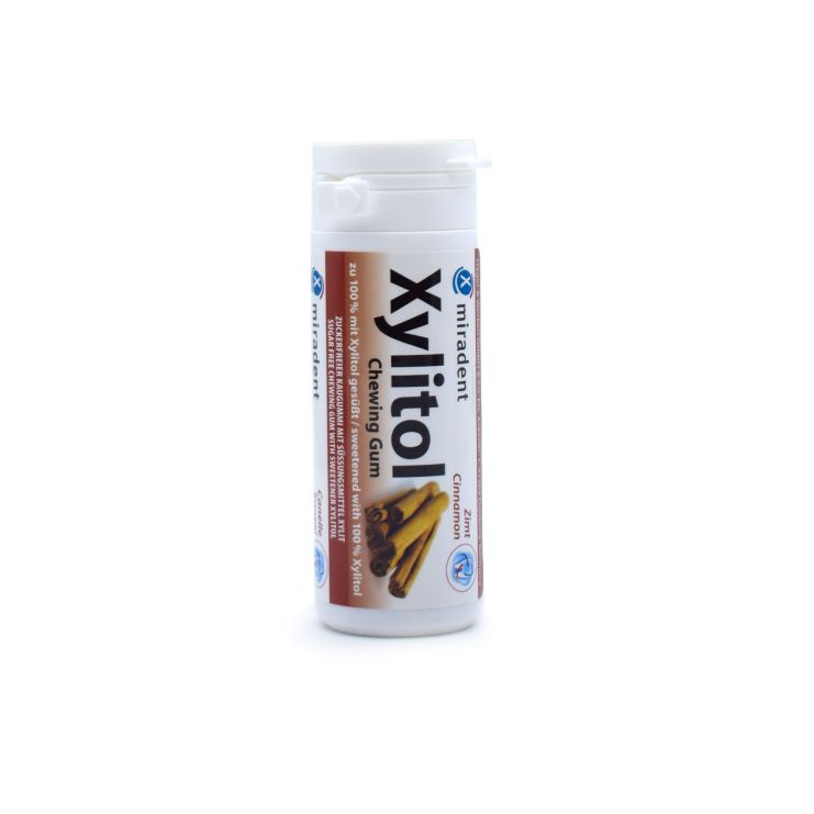 Miradent Xylitol Τσίχλες με Ξυλιτόλη Κανέλα 30 τμχ