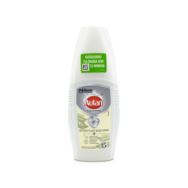 Autan Defense Plant Based Spray Απωθητικό Εντόμων απο 12 μηνών 100ml 