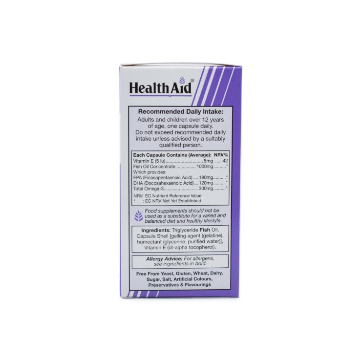 Health Aid Salmon Oil 1000mg 60 caps