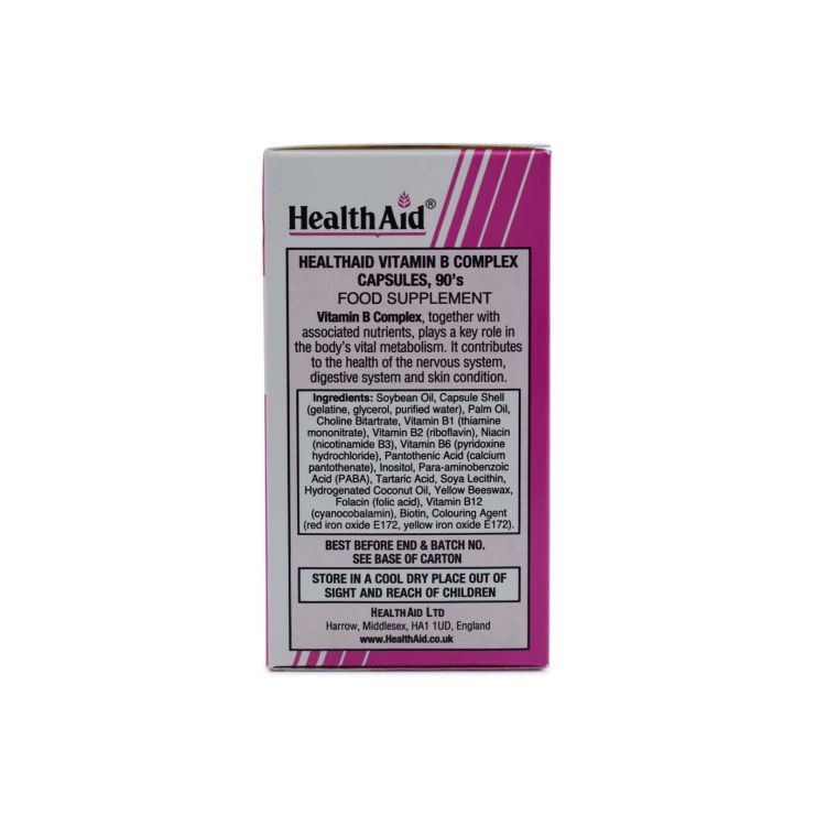 Health Aid B Complex Supreme 90 κάψουλες