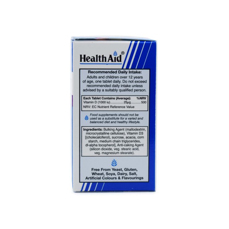 Health Aid Vitamin D3 1000iu 30 tabs