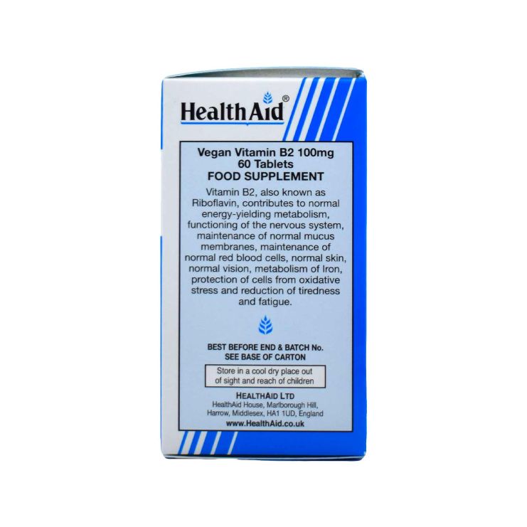Health Aid B2 100mg 60 ταμπλέτες