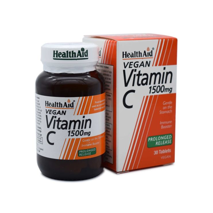 Health Aid Vitamin C 1500mg Prolonged Release 30 ταμπλέτες