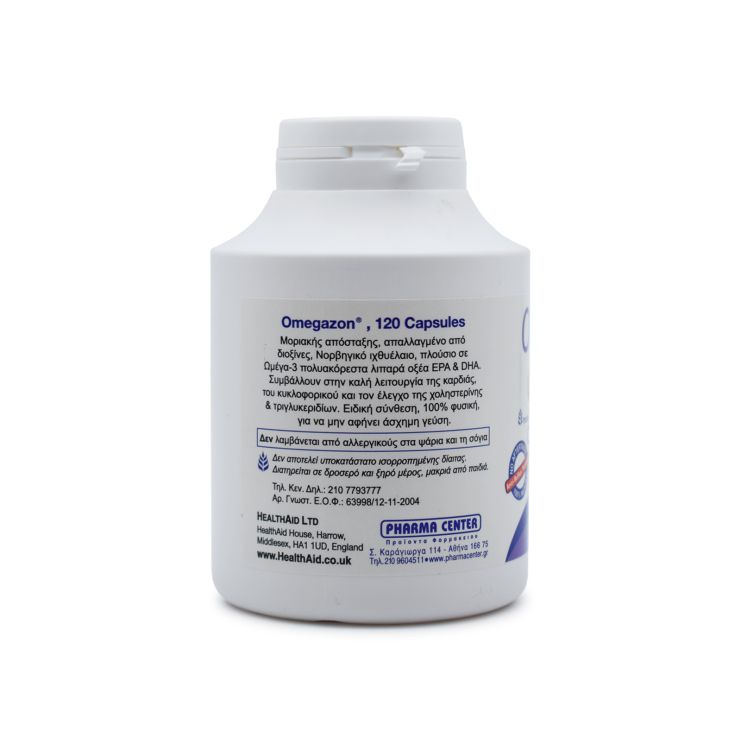 Health Aid Omegazon 750mg 120 κάψουλες