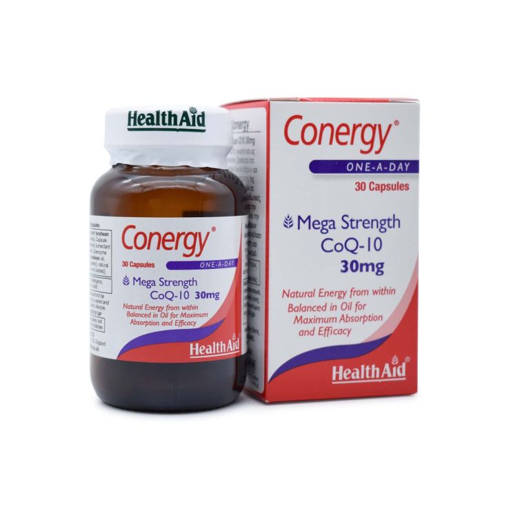Health Aid Conergy CoQ-10 30mg 30 κάψουλες