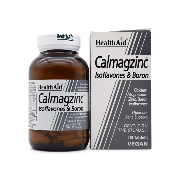 Health Aid Calmagzinc Isoflavones & Boron 90 tabs