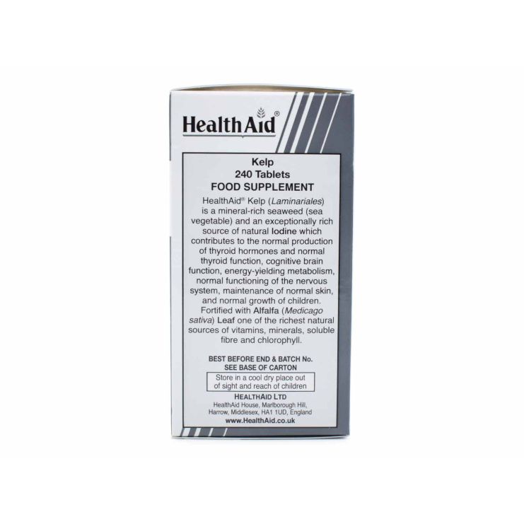 Health Aid Kelp lodine 240 tabs