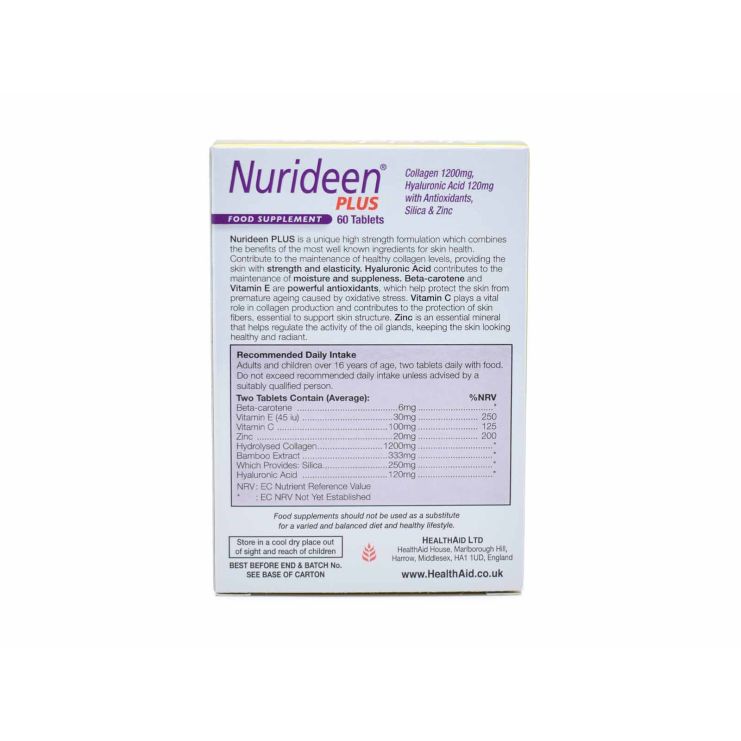 Health Aid Nurideen Plus 60 ταμπλέτες